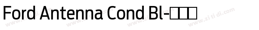 Ford Antenna Cond Bl字体转换
